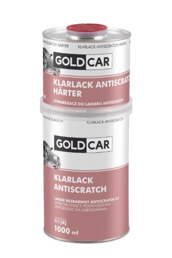 GOLDCAR Antiscratch Klarclack акриловый лак + затвердевший