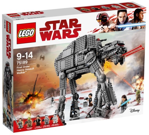 LEGO STAR WARS 75189 Кубики «ШАГОВАЯ МАШИНА AT-AT»