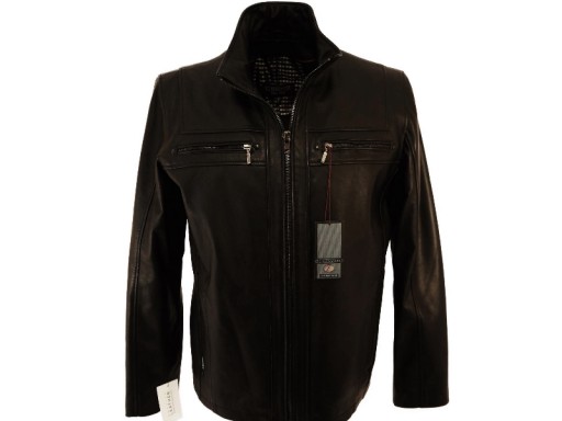 Мужская кожаная куртка BLACK PILOT M LIGHT NEW