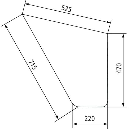 нижнее окно двери Renault 461 551 651 551-4 651-4