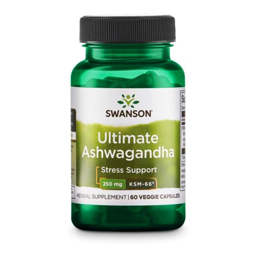 SWANSON ASHWAGANDHA 250 мг Ultimate KSM-66 ЭКСТРАКТ