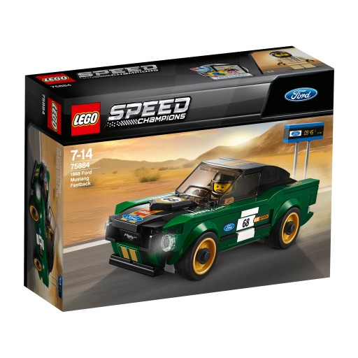 LEGO Speed Champions 75884 Ford Mustang Fastback z 1968 r.