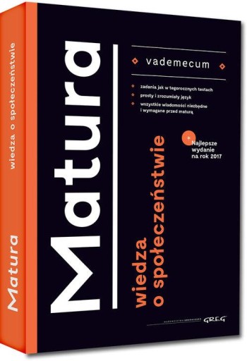 MATURA VADEMECUM WOS 2017 Agnieszka Chłosta-Sikorska