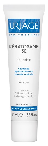 Uriage żel-krem 40 ml Keratosane 30+gratis!