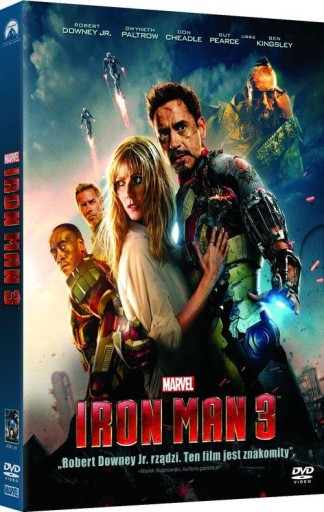 Film Iron Man 3 płyta DVD