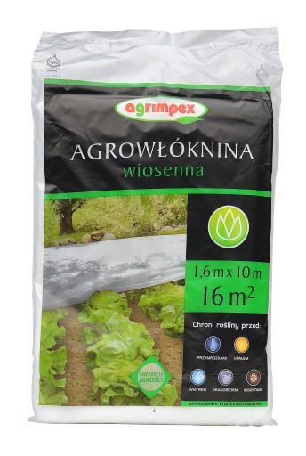 Agrowłóknina Hobby wiosenna biała 17 gr 1,6 x 10