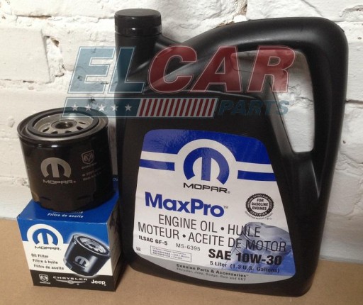 filtr olej 10W30 5L Chrysler Voyager 01-07 3.3 3.8