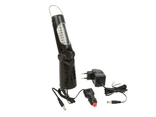 Lampa warsztatowa 21+5 LED Składana AKU GEKO G15110
