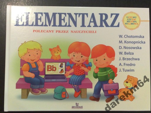 Elementarz z nauką czytania sylabami