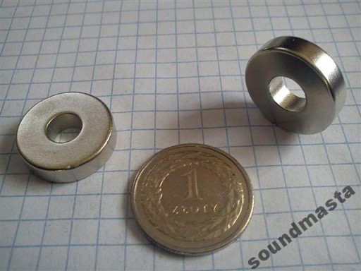 MAGNES NEODYMOWY MAGNESY NEODYMOWE MP 20x8x5 N38