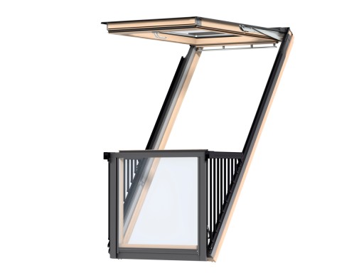 Okno Okna Velux Balkon dachowy GDL Cabrio 94x252