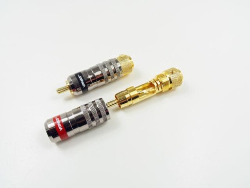 wtyk rca chinch do montażu na kabel HQ VITALCO