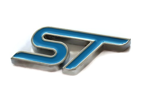 EMBLEMAT FORD ST ZNACZEK TUNING METALOWY CHROM HIT