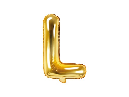 Balon foliowy L złoty 35cm 1szt FB2M-L-019