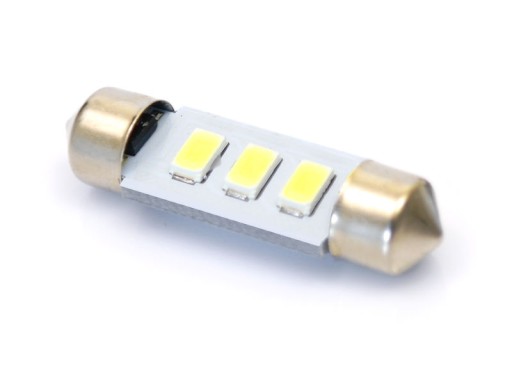 Żarówka LED rurkowa 3 SMD 5630 C5W C10W 39 mm