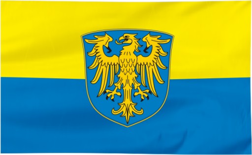 Flaga Górny Śląsk 150x90cm qw