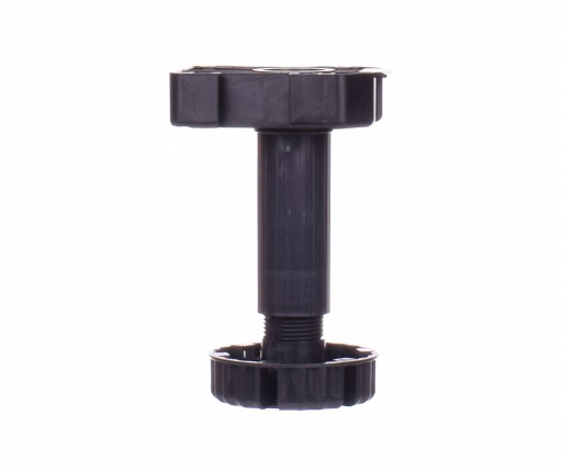 NÓŻKA MEBLOWA CZARNA REGULOWANA H-150 500kg WURTH