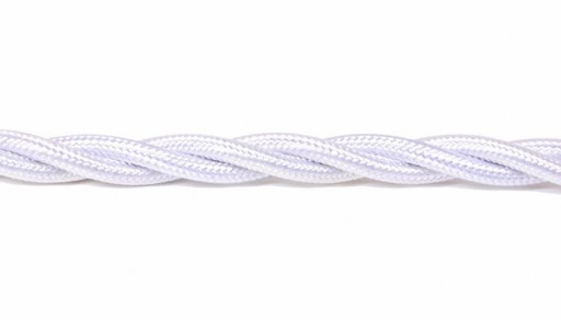 KABEL SKRĘCONY W OPLOCIE 2x0,75 kable do lamp