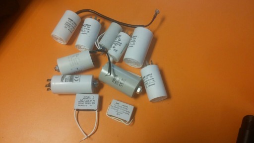 Kondensator rozruchowy 20uF 450V do silnika pieca