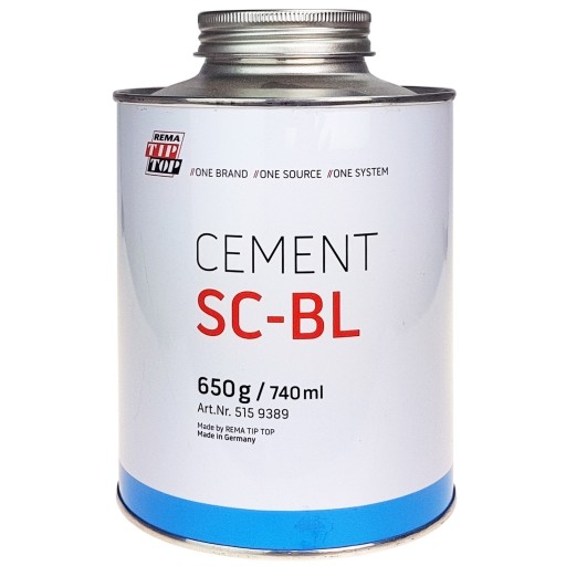 KLEJ DO ŁATEK OPON DIAGONALNYCH, SPECIAL CEMENT BL 650G 740ML REMA TIPTOP