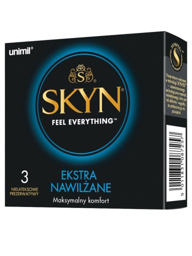 PREZERWATYWY UNIMIL SKYN EXTRA NAWILŻANE 1 PROMOC