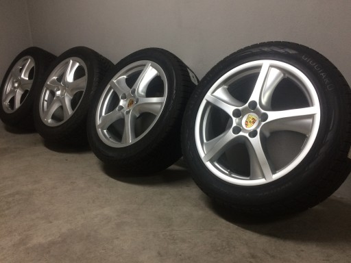 felgi koła porsche cayenne turbo opony zimowe