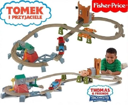 TOMEK PRZYGODA W ZAMKU FISHER PRICE TRACKMASTER