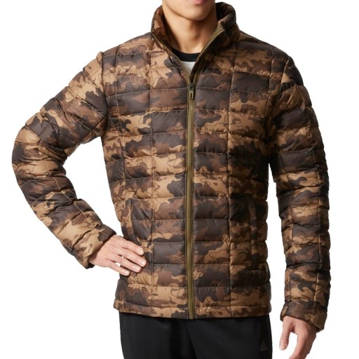 ADIDAS KURTKA ZIMOWA NUVIC LT CAMO MORO QB8632 XXL