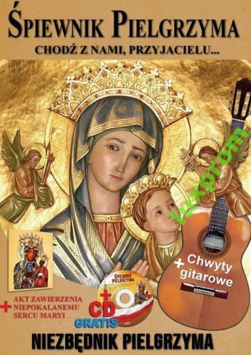 ŚPIEWNIK PIELGRZYMA+CD PIEŚNI pielgrzymka gitara