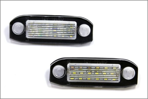 PODŚWIETLENIE LED TABLICY VOLVO C70 XC60 XC70 XC90