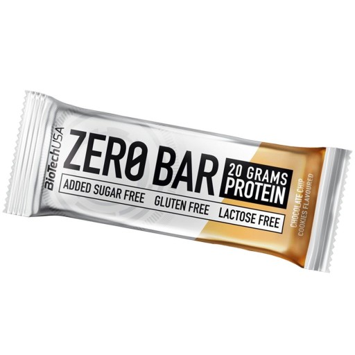 BIOTECH USA ZERO BAR 50g PYSZNY BATON BIAŁKOWY CIASTECZKOWY