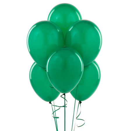 Balony Lateksowe Pastelowe ZIELONE Komunia Wesele Urodziny 12 cali 100szt.