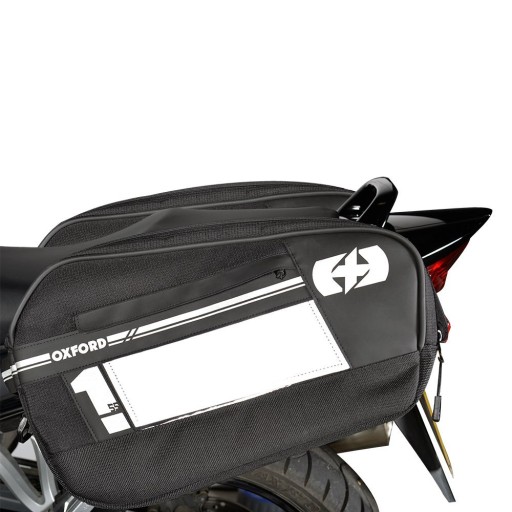 Duże POJEMNE! Boczne SAKWY MOTOCYKLOWE OXFORD 48L