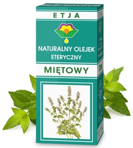 ETJA Naturalny olejek eteryczny MIĘTOWY 10ml