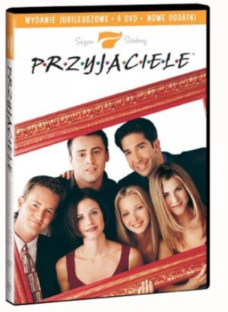 PRZYJACIELE FRIENDS SEZON 7 4 DVD JUBILEUSZOWA