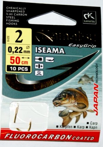 Przypon Iseama nr 2 żyłka 0,22mm Karp dł.50cm