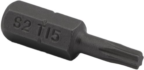 BIT GROT KOŃCÓWKA TORX T15 15 x 25mm stal S2-ACR