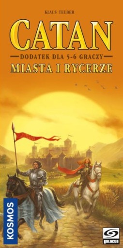 CATAN MIASTA I RYCERZE OSADNICY Z CATANU /dodatek/