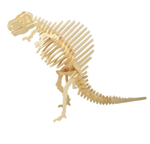 PUZZLE DREWNIANE 3D DINOZAUR SPINOSAURUS J009 DUŻY