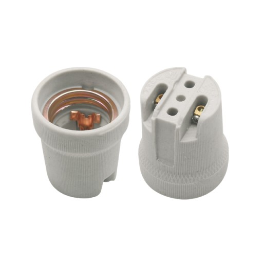 OPRAWKA CERAMICZNA PORCELANOWA DO ŻARÓWEK E27
