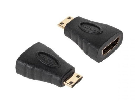 ZŁĄCZE ADAPTER GNIAZDO HDMI - WTYK MINIHDMI