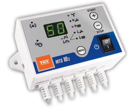 Sterownik MTS 10 Z do kotła + czujnik pokojowy TMK