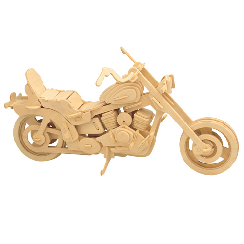 PUZZLE DREWNIANE 3D MOTOCYKL HARLEY DAVIDSON MOTOR