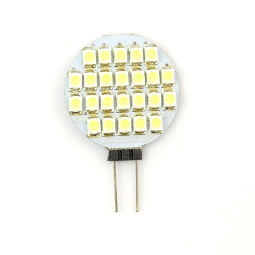 Żarówka G4 24 LED 12VDC 2,4W SMD 160lm Zimny