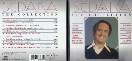 ^ Neil Sedaka THE COLLECTION CD