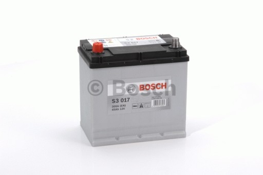 Akumulator 45AH/300A L+ BOSCH S3 JAPAN S3017