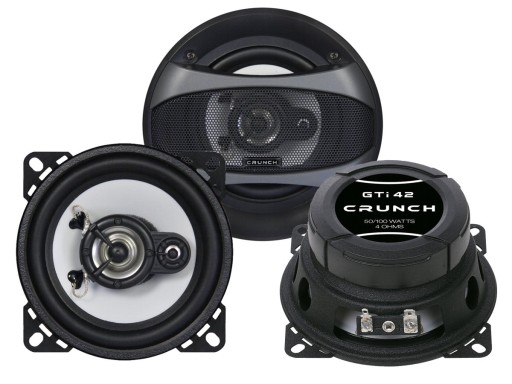 Crunch GTI42 Głośniki Dwudrożne 50RMS - BESTinTEST