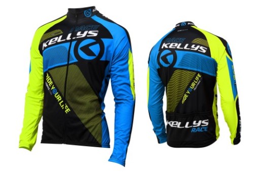 Bluza KELLYS PRO Race długi rękaw blue - XS