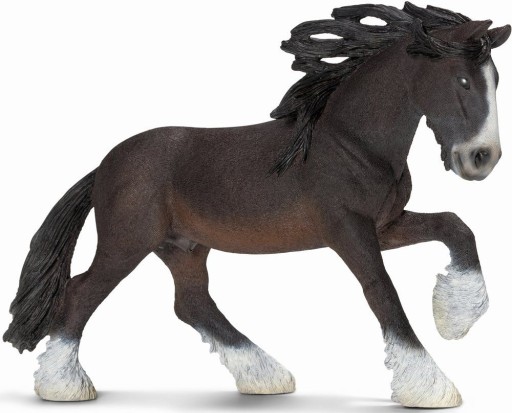 SCHLEICH 13734 OGIER RASY SHIRE KOŃ FIGURKA