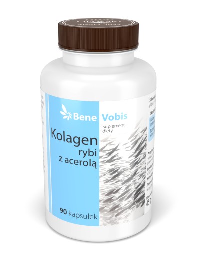 Kolagen Rybi z Acerolą - 90 kapsułek